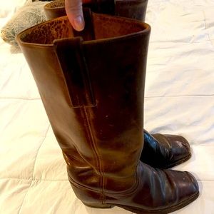 Frye Boots Vintage women’s size 10 BAD ASS patina!